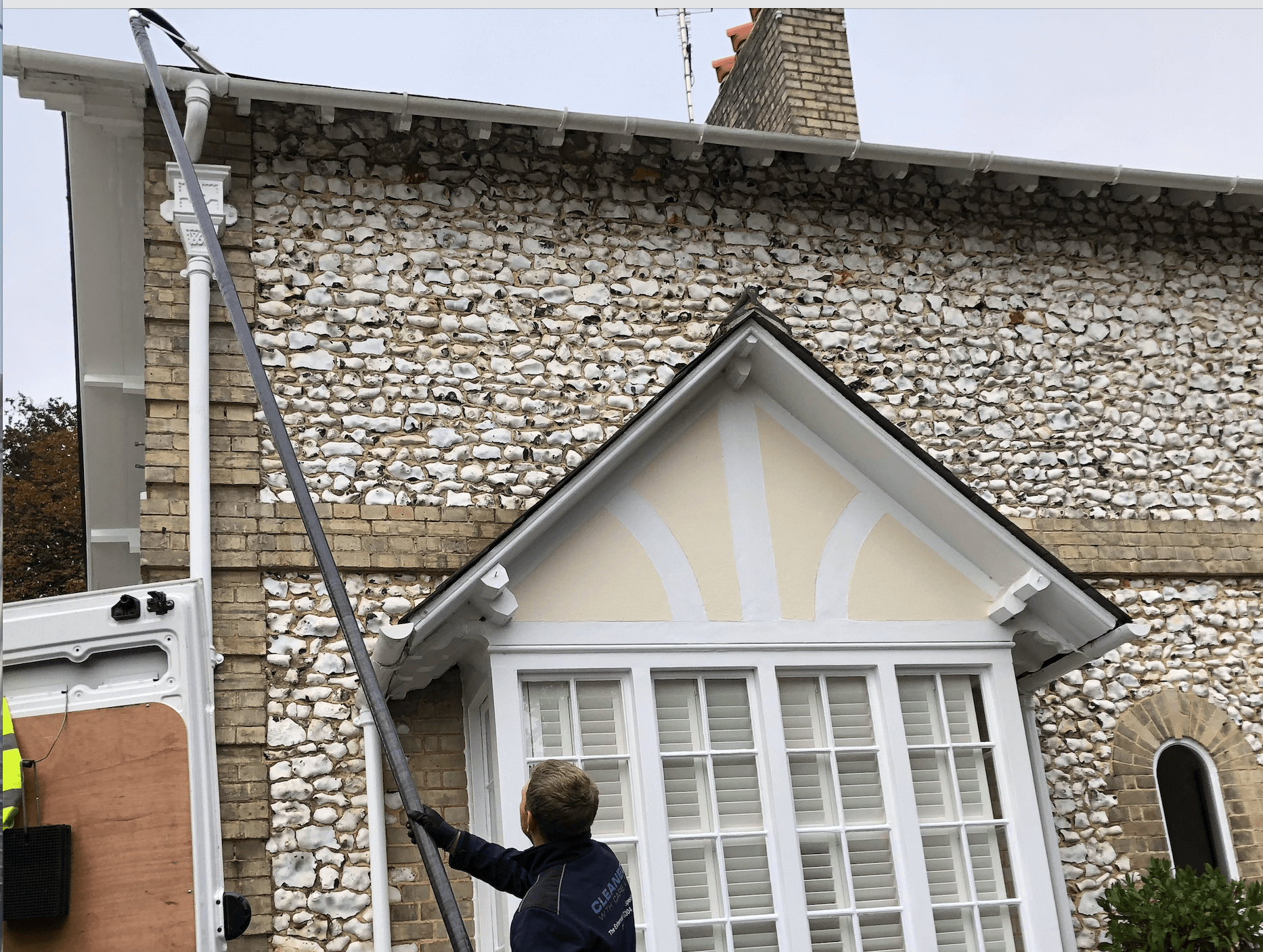 Professional gutter cleaning tools and equipment used by The Roof Moss Cleaners in Hatfield